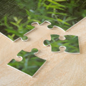 Zoek schoonheid op elke dag Zwan Foto Jigzaag Puzz Legpuzzel (Zijkant)