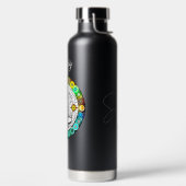 Zoek Serenity Meditatie Spiritueel gepersonaliseer Waterfles (Links)