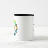 Zoek Serenity Meditatie Yoga Spiritueel Mok (Midden)