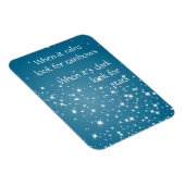 Zoek sterren wanneer het Donkere Inspirerend van h Magneet (Rechterzijde)