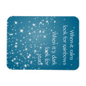 Zoek sterren wanneer het Donkere Inspirerend van h Magneet (Horizontaal)