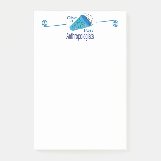 Zoek uit voor antropologen post-it® notes (Voorkant)