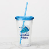 Zoek uit voor correctieambtenaren acryl drinkbeker (Achterkant)