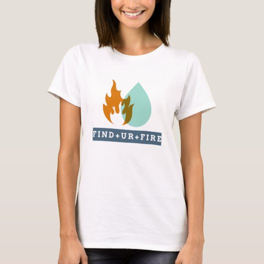 Zoek UR Fire | phozos | frase T-shirt (Voorkant)