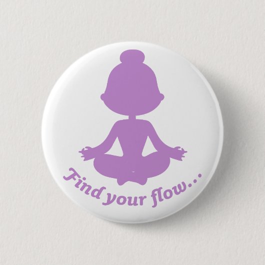 Zoek uw Flow Button (Paarse) (Voorkant)