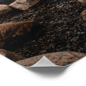 Zoek uw PEACE, mooi, kalm Poster (Hoek)