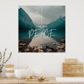 Zoek uw PEACE, mooi, kalm Poster (Keuken)