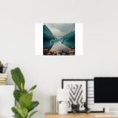 Zoek uw PEACE, mooi, kalm Poster (Thuiskantoor)