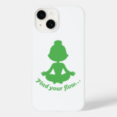 Zoek uw telefoonhoesje Flow (groen) Case-Mate iPhone Case (Achterkant)