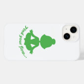 Zoek uw telefoonhoesje Flow (groen) Case-Mate iPhone Case (Achterkant (horizontaal))