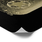 Zoek uw True North Canoe Beer Arrows Compass Poster (Hoek)