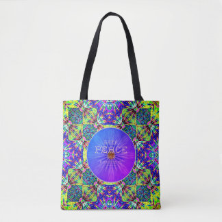 Zoek Vrede Zomer Boodschappentas  Tote Bag