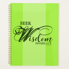 Zoek Wijsheid 8,5" x 11" Planner