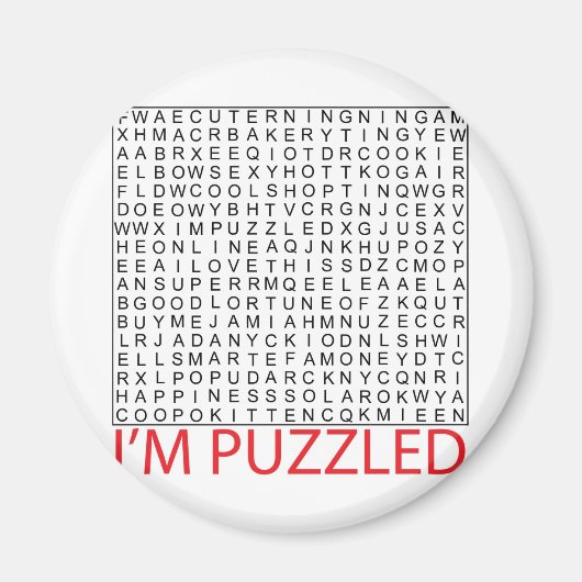 Zoek woord puzzel02 magneet (Voorkant)