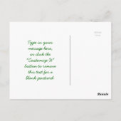 Zoek zelf Inspirerend Runners Quote uitvoeren Briefkaart (Achterkant)