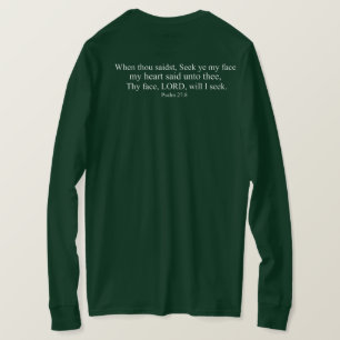 Zoek zijn gezicht t-shirt