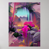 Zoekbakkunst - Psychedelische ruimtes Poster (Voorkant)