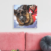 Zoeken en redden canvas afdruk (Insitu (Woonkamer))