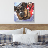 Zoeken en redden canvas afdruk (Insitu (Slaapkamer))