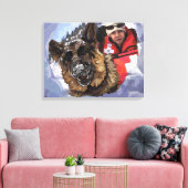 Zoeken en redden canvas afdruk (Insitu (Woonkamer))