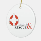 Zoeken en redden keramisch ornament (Links)