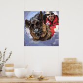 Zoeken en redden poster (Keuken)