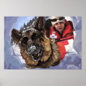 Zoeken en redden poster (Voorkant)