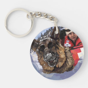 Zoeken en redden sleutelhanger