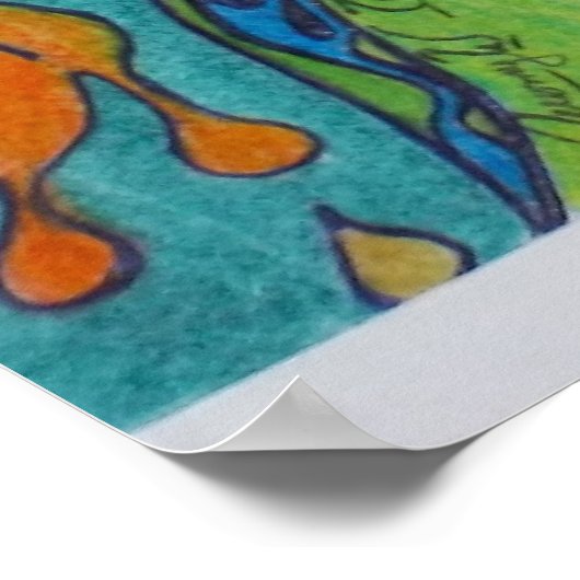 zoeken en zoeken poster (Hoek)