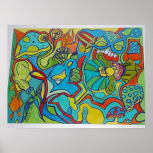 zoeken en zoeken poster