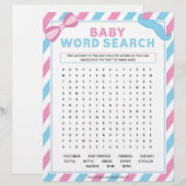 Zoeken in baby [Geslacht verrassend] Briefhoofd (Voorkant / Achterkant)