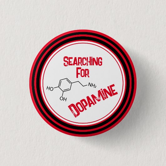 Zoeken naar dopamine-Button Ronde Button 3,2 Cm (Voorkant)
