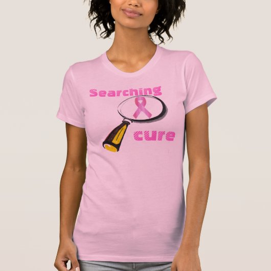 zoeken naar een geneesmiddel t-shirt (Voorkant)
