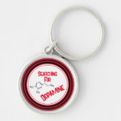Zoeken naar gepersonaliseerde dopamine Sleutelhang Sleutelhanger (Voorkant)
