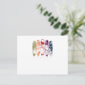 Zoeken naar golven briefkaart (Staand voorkant)