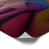 Zoeken naar het lichte kunstdecor poster (Hoek)
