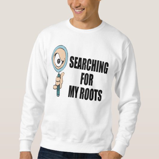 Zoeken naar mijn wortels trui (Voorkant)