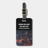 Zoeken naar overlevende van een supernova-explosie bagagelabel (Voorkant verticaal)