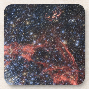 Zoeken naar overlevende van een supernova-explosie bier onderzetter