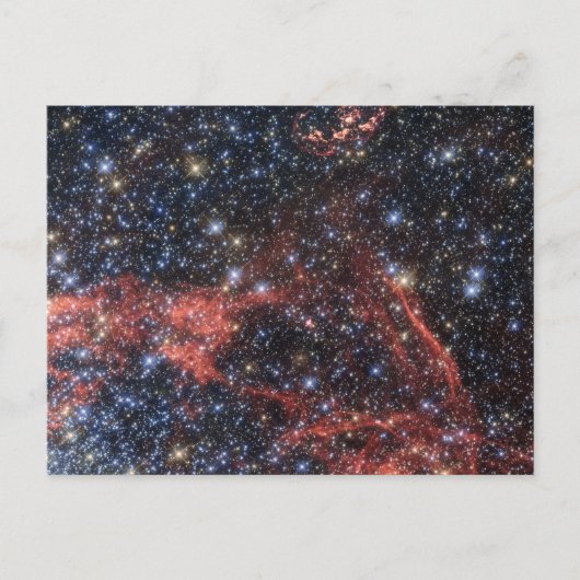 Zoeken naar overlevende van een supernova-explosie briefkaart (Voorkant)