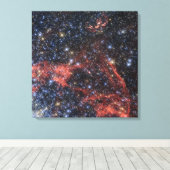 Zoeken naar overlevende van een supernova-explosie canvas afdruk (Insitu (Houten vloer))