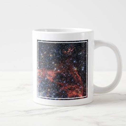 Zoeken naar overlevende van een supernova-explosie grote koffiekop (Rechts)