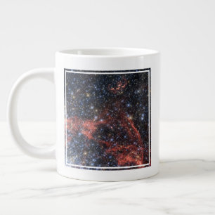 Zoeken naar overlevende van een supernova-explosie grote koffiekop