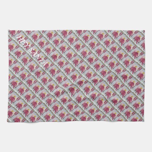 ZOEKEN NAAR SANTA THEEDOEK (Horizontaal)