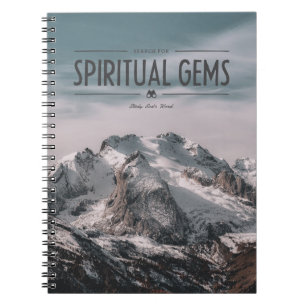Zoeken naar spirituele juwelen notitieboek