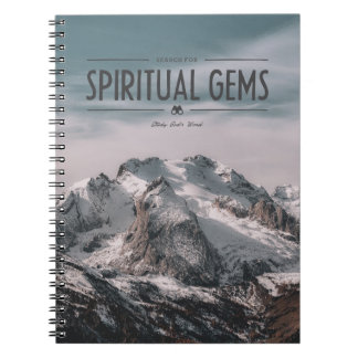 Zoeken naar spirituele juwelen notitieboek