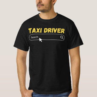 Zoeken naar taxichauffeur t-shirt