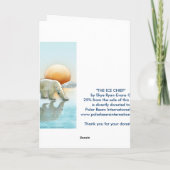 Zoeken POLAR BEER III Wenskaart Kaart (Achterkant)