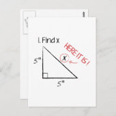 Zoeken X Briefkaart (Voorkant / Achterkant)