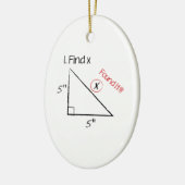 Zoeken X Keramisch Ornament (Links)